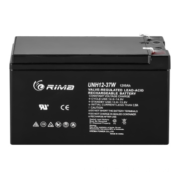 RIMA battery UPS Battery 12V37W 12V9Ah SLA battery